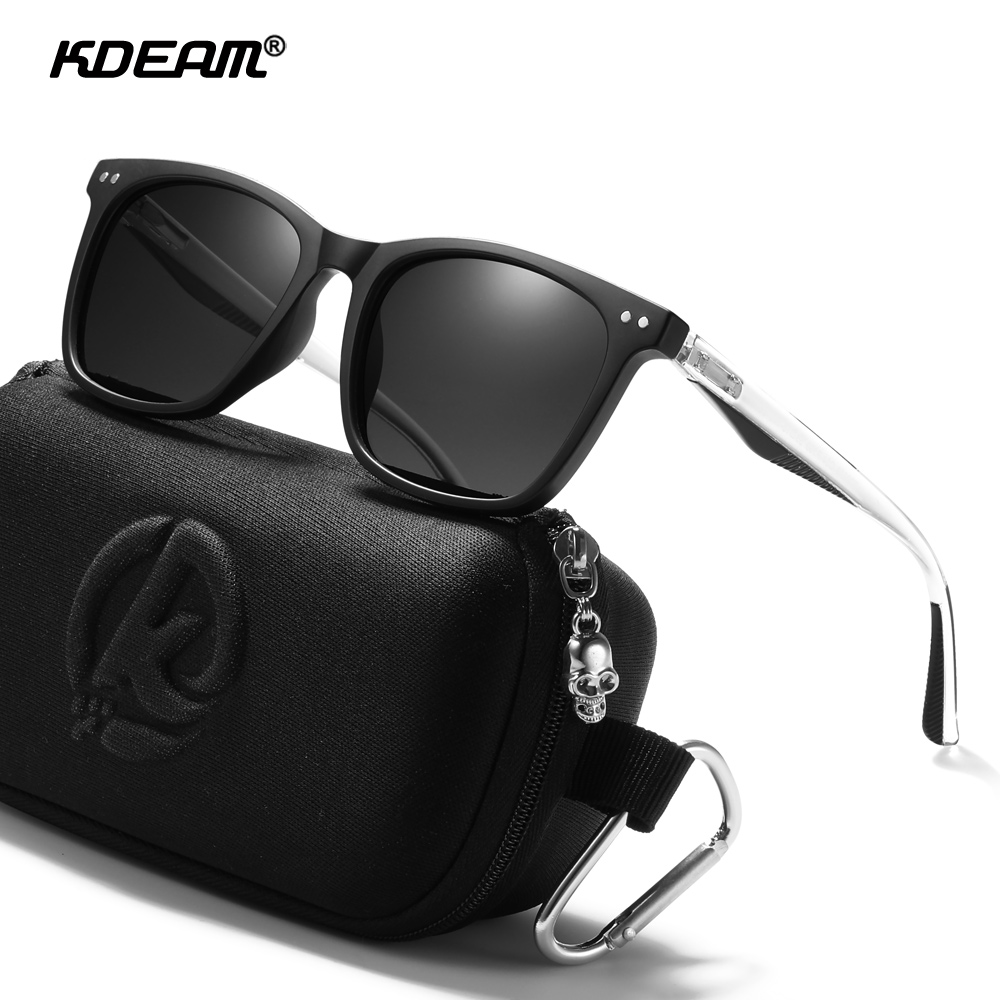Sunglasses Aviator Polarized - KDEAM männer Sonnenbrille Polarisierte Objektiv Platz