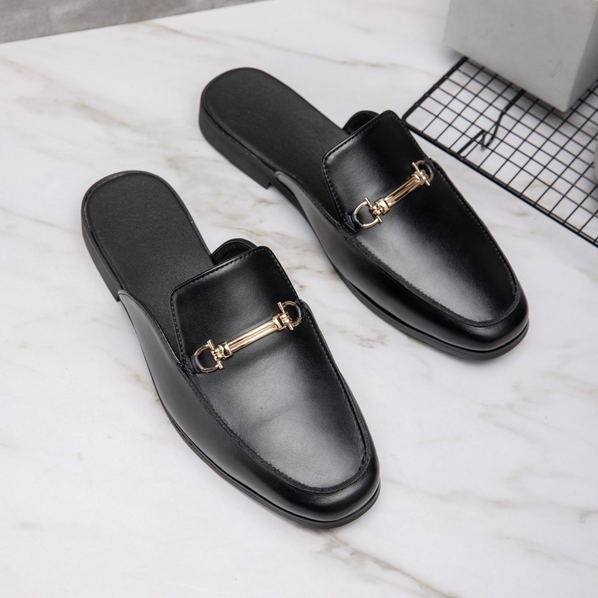Lässige Herren-Mules aus Leder – Flip Flop Leather Men Bewertung und Preis